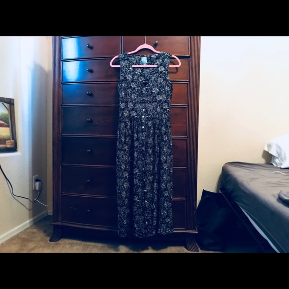 Vintage button up maxi dress - Picture 1 of 4